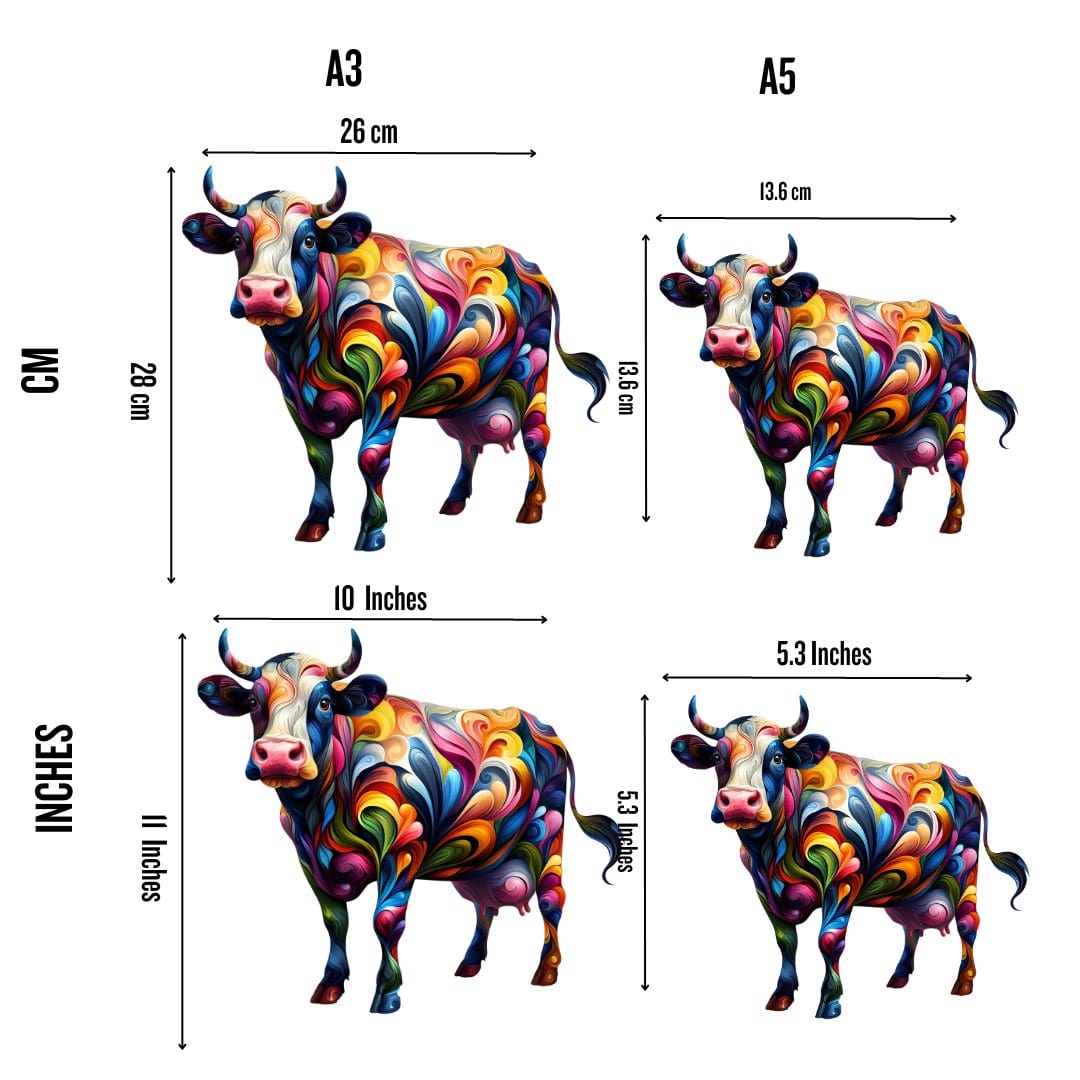 Cow - Jigsaw Puzzle