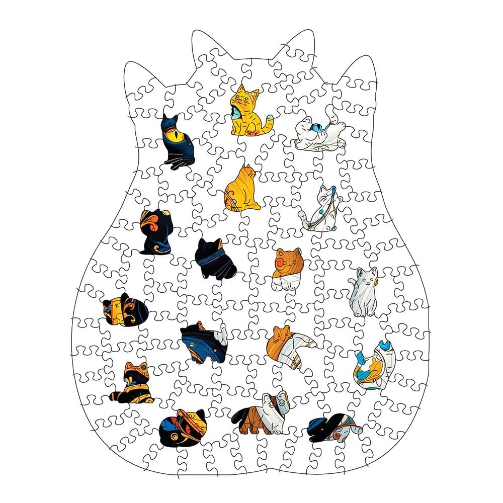 Three Cats - Jigsaw Puzzle