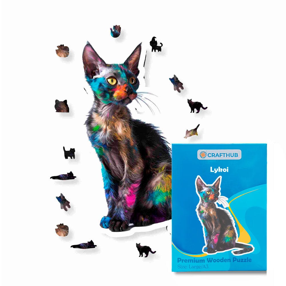 Lykoi Cat - Jigsaw Puzzle