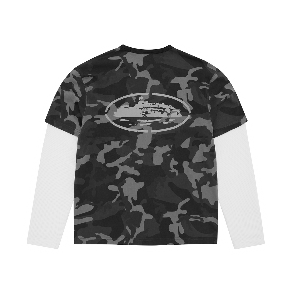 ISLAND HYBRID THERMAL LS [BLACK CAMO]