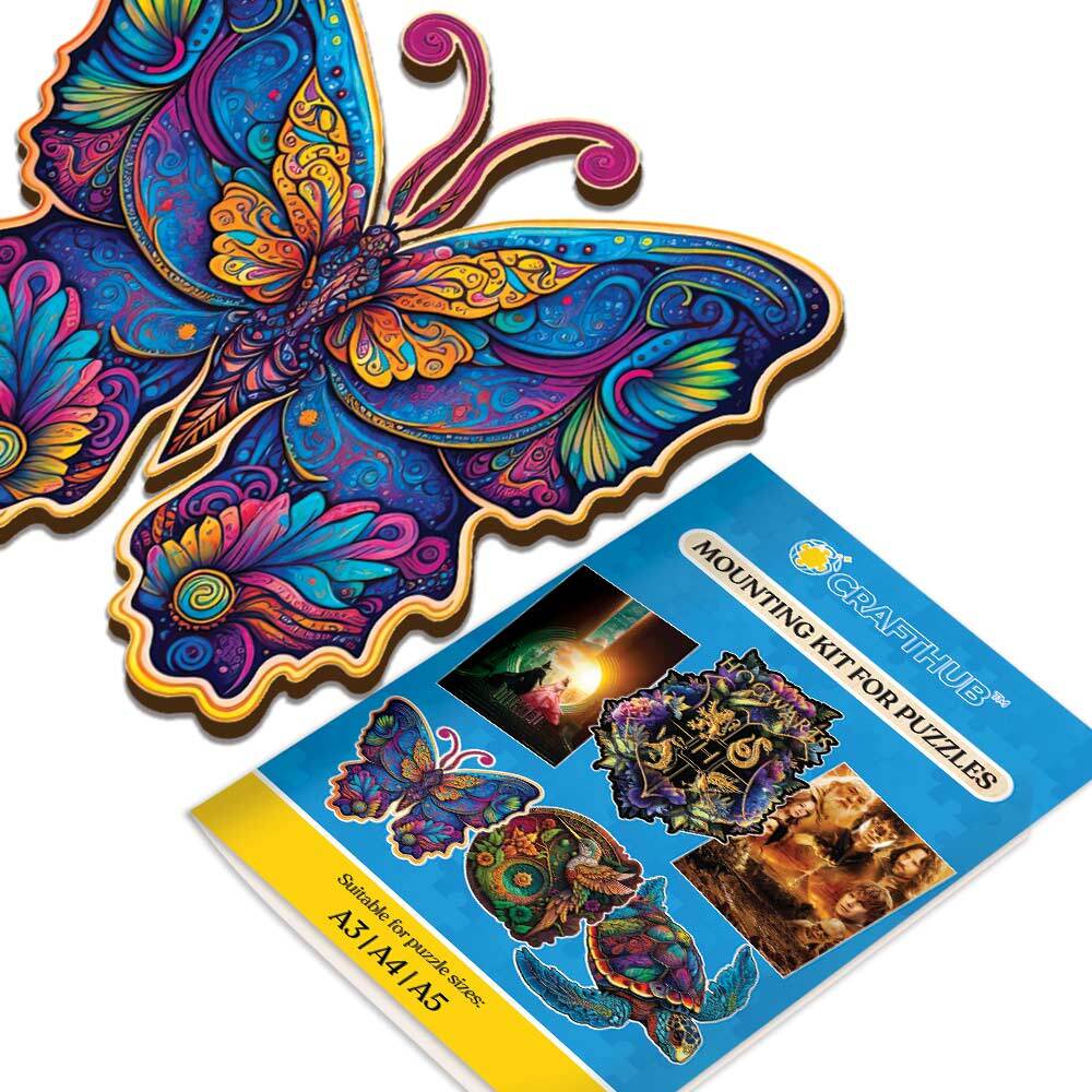 Galaxy Butterfly - Jigsaw Puzzle