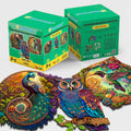 3-Pack Bird Species - Wooden Jigsaw Puzzle Gift Set