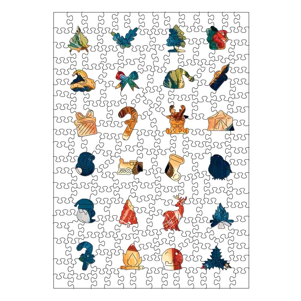 Winter Deer - Jigsaw Puzzle