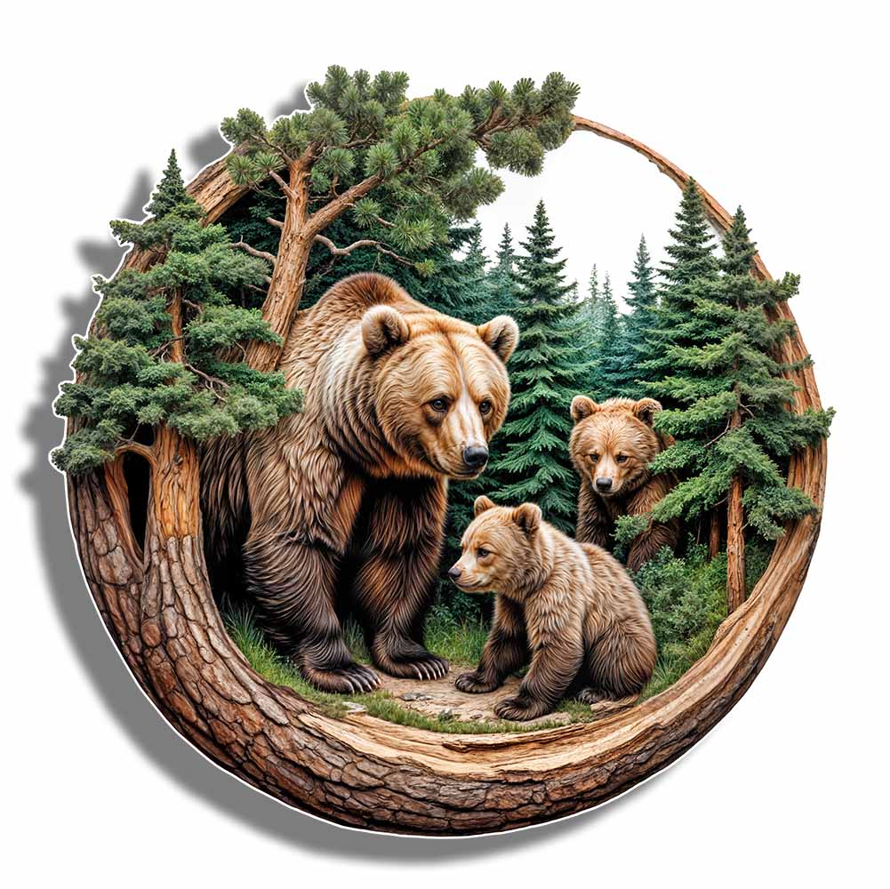 Woodland Bears - Jigsaw Puzzle