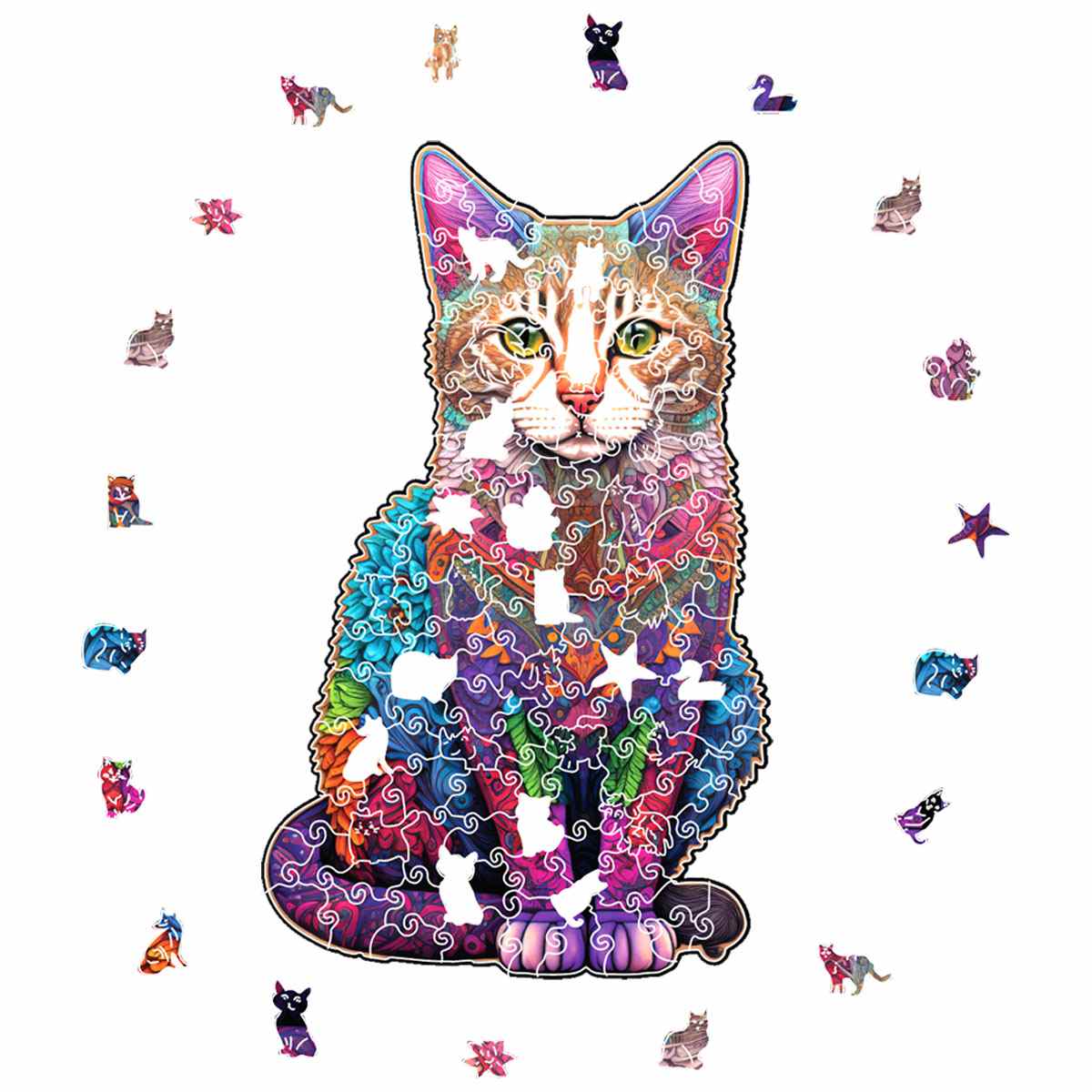 Feline Whimsy - Jigsaw Puzzle