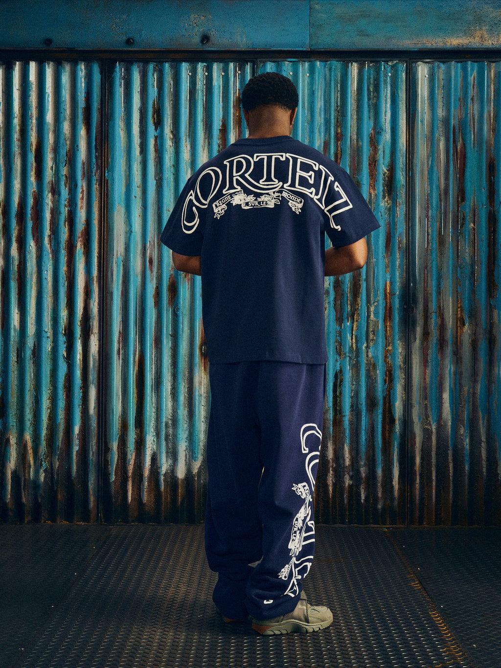 ROYALE HEAVYWEIGHT TEE [NAVY]