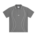 ISLAND PIQUE POLO SHIRT [GREY]