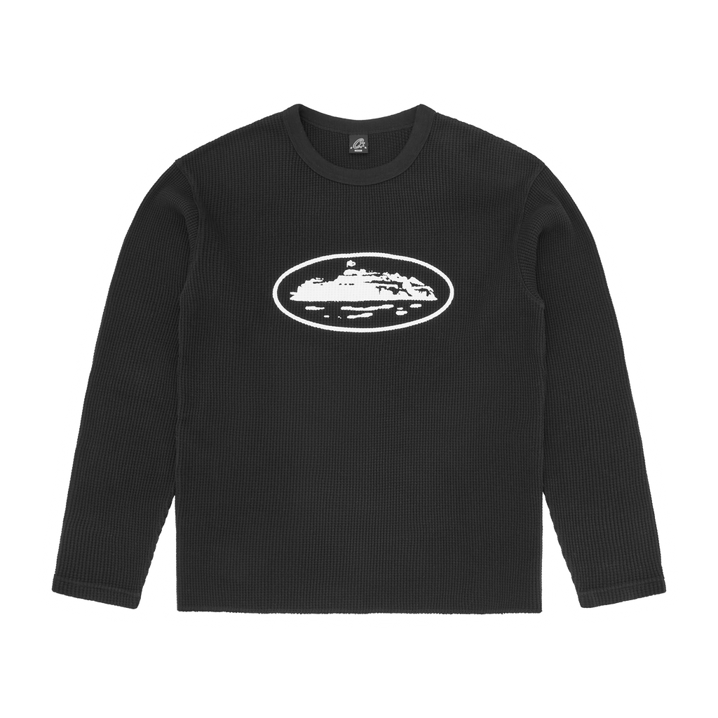 ISLAND WAFFLE THERMAL [BLACK]