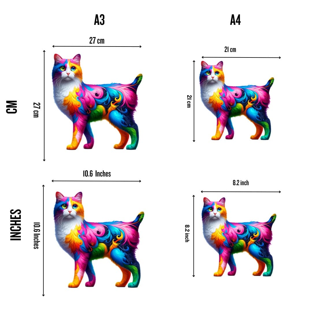 Japanese Bobtail Cat - Jigsaw Puzzle