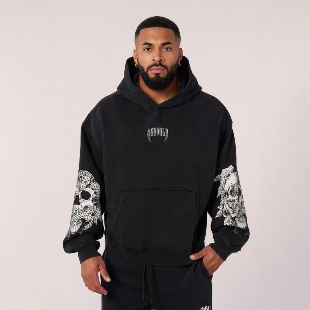YOUNG LA American Retro Trendy Brand Men's Hoodie Autumn/Winter New Sports Fitness Running Training Hoodie