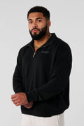 New YOONGLA American men's sports fitness running stand up collar long sleeved sweatshirt casual half zip jacket