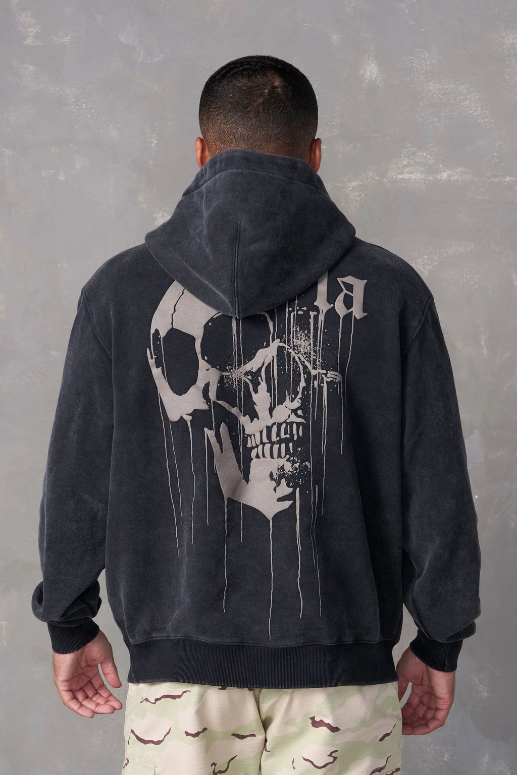 YOUNG LA American style new men's hoodie outdoor running training hoodie jogging sports fitness jacket