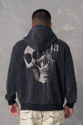 YOUNG LA American style new men's hoodie outdoor running training hoodie jogging sports fitness jacket