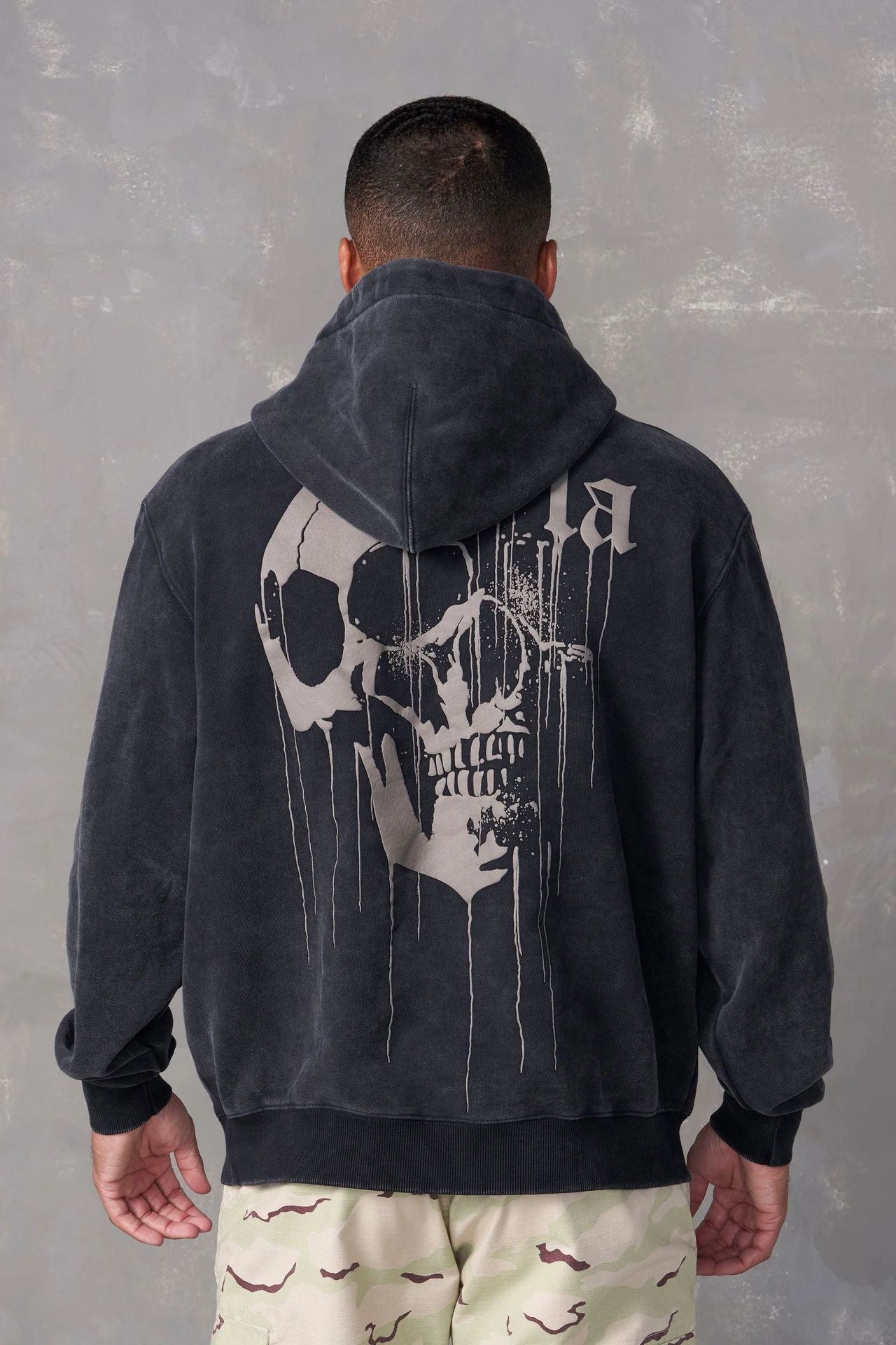 YOUNG LA American style new men's hoodie outdoor running training hoodie jogging sports fitness jacket