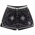 American YOUNG Cashew Flower Shorts Men's Summer Mesh Breathable Quick Drying Sports and Leisure Basketball Over Knee Quarters