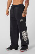YOUNG LA American Trendy Brand High Street Pants, Jogger Fitness Gym, Sports Fitness, Leisure Straight Leg Loose Pants