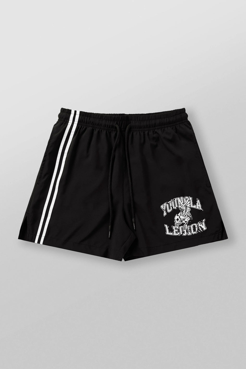 YONGLA American style new men's shorts, muscle fitness exercise quarter pants, outdoor running basketball training pants