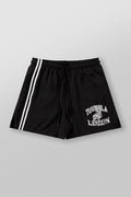YONGLA American style new men's shorts, muscle fitness exercise quarter pants, outdoor running basketball training pants