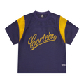OPEN MESH PANEL JERSEY [NAVY/YELLOW]