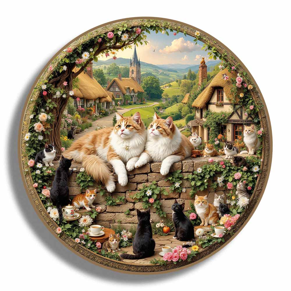 Cottage Cats - Jigsaw Puzzle