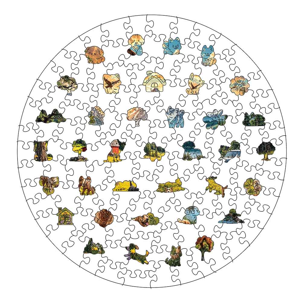 Cottage Cats - Jigsaw Puzzle