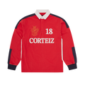 PANELLED RUGBY [RED]
