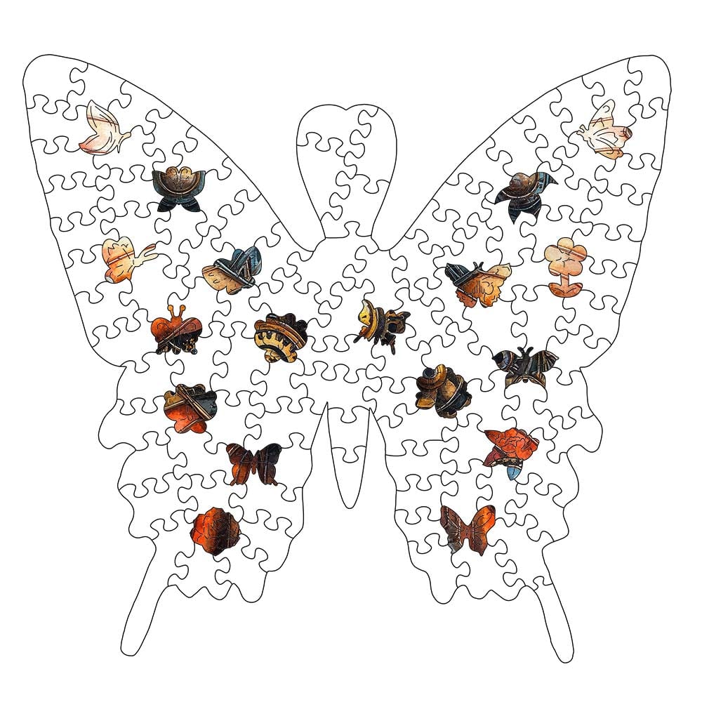 Mechanical Butterfly - Jigsaw Puzzle