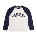 SKET RAGLAN LS [NAVY]