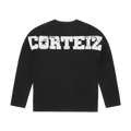 STAR RAGLAN WAFFLE THERMAL [BLACK]