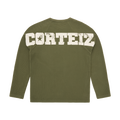STAR RAGLAN WAFFLE THERMAL [OLIVE]