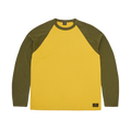 STENCIL RAGLAN LS [GOLD/OLIVE]
