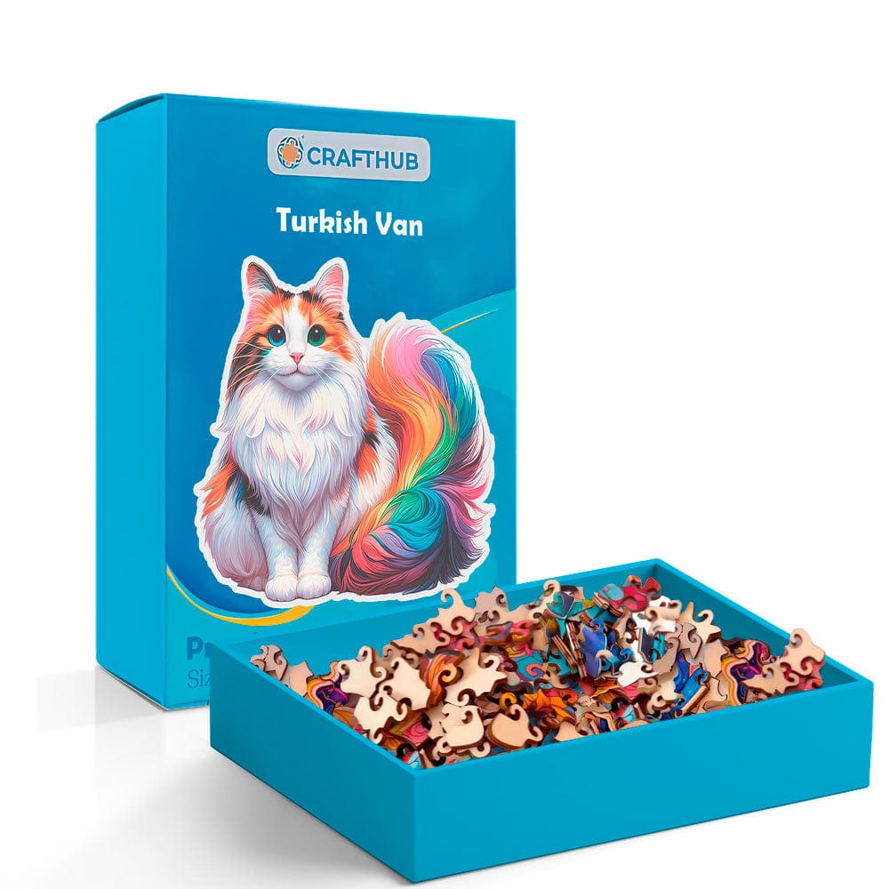 Turkish Van Cat - Jigsaw Puzzle