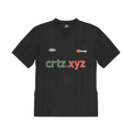 WEBSITE FOOTBALL JERSEY [BLACK]