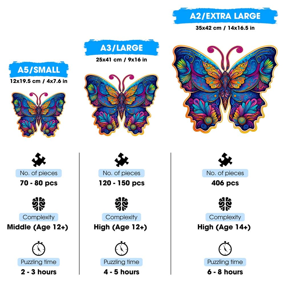 Galaxy Butterfly - Jigsaw Puzzle