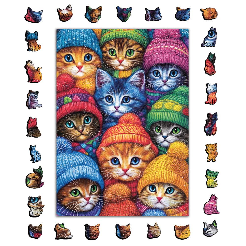 Cozy Kittens - Jigsaw Puzzle