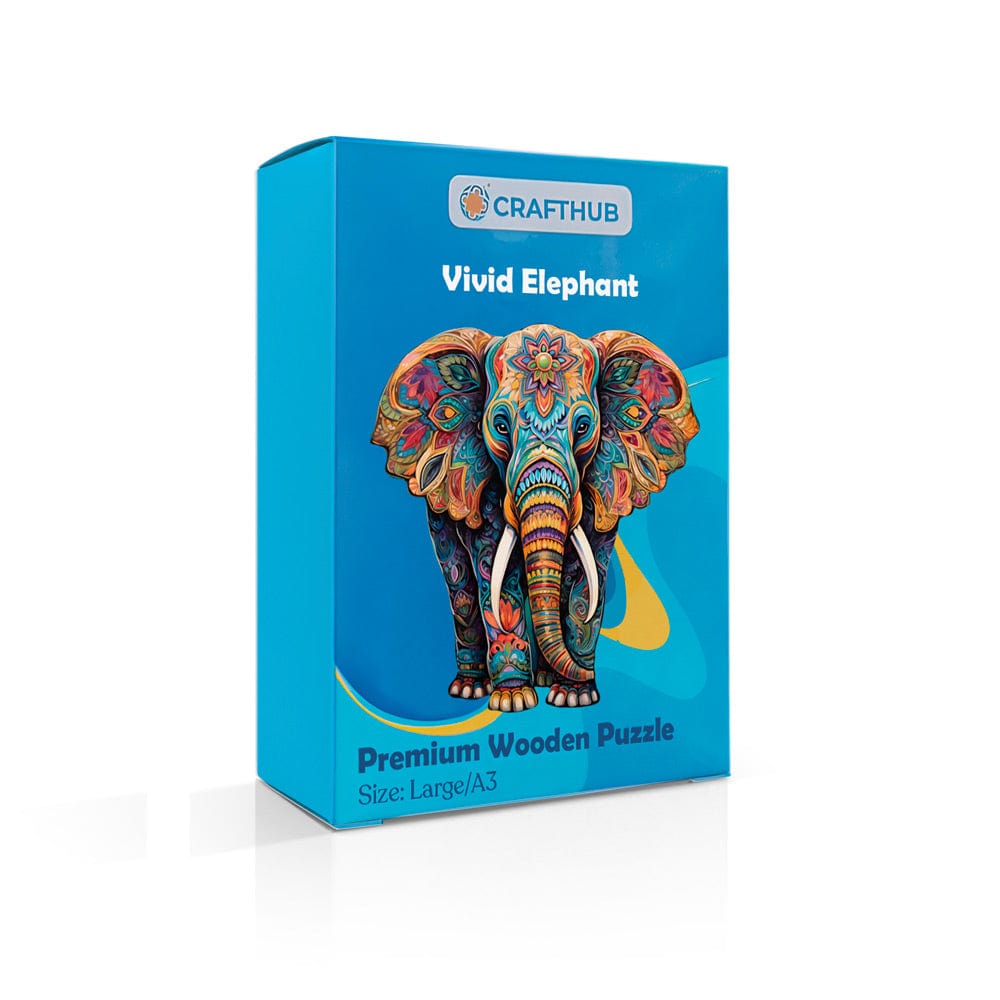 Vivid Elephant - Jigsaw Puzzle