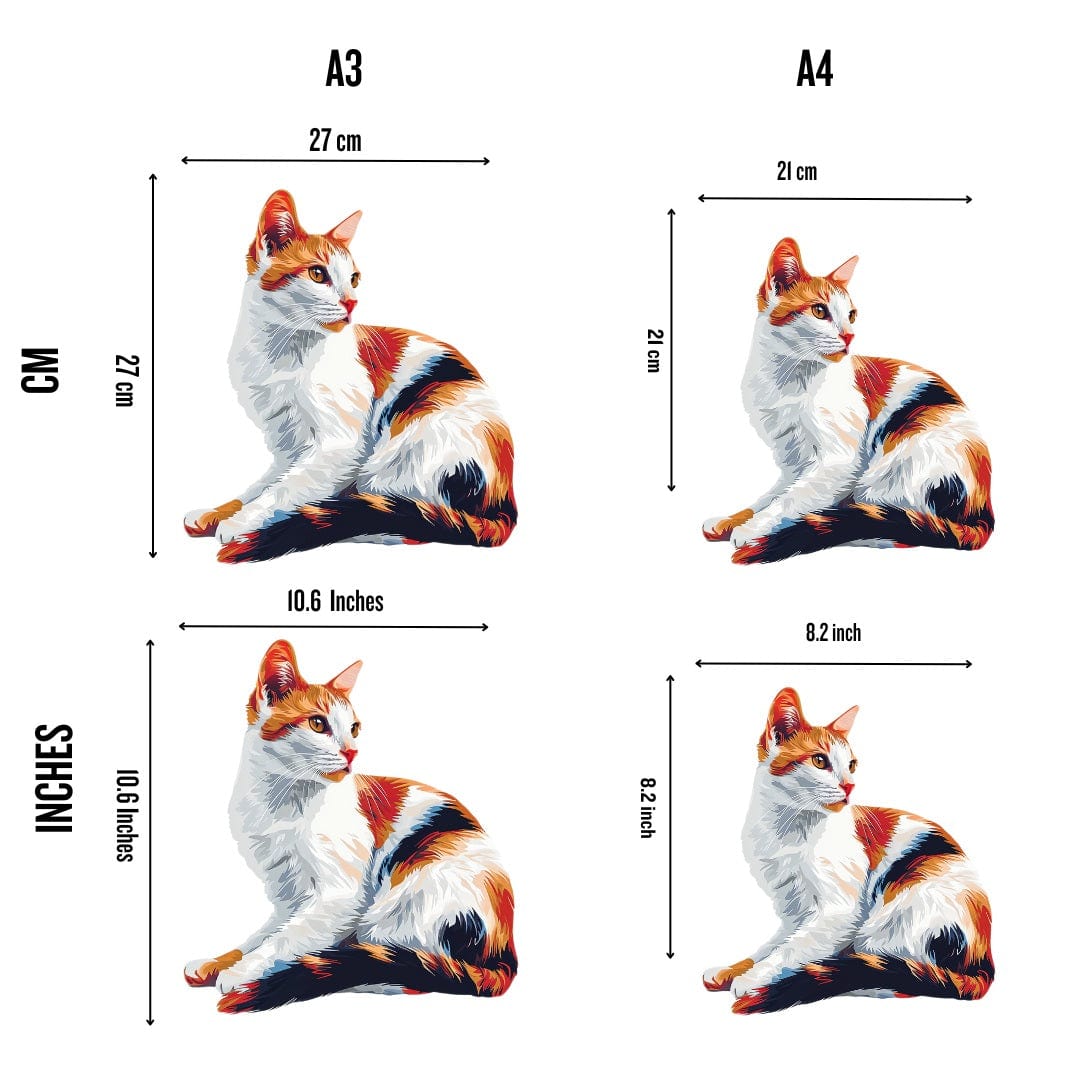 American Wirehair Cat - Jigsaw Puzzle