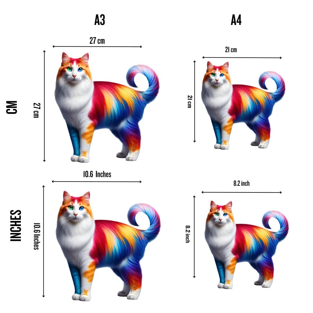 Khao Manee Cat - Jigsaw Puzzle