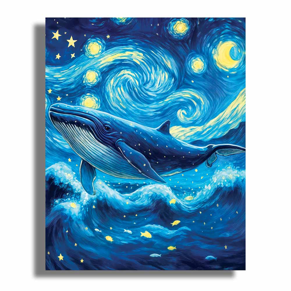 Starry Whale - Jigsaw Puzzle